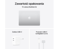 Apple MacBook Air M4/16GB/512/Mac OS Srebrny 10R GPU - 1322292 - zdjęcie 9